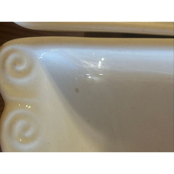 Vtg California Pottery 5 Piece Dip Set turntable Collectible Decor (5612) - Picture 6 of 16